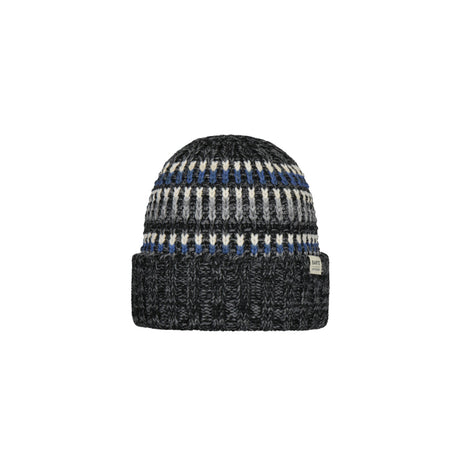 Barts Travvis Beanie Black-Wheat-Navy - 53 Degrees North 