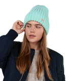 Barts Wellawaya Beanie Water Blue-Cream - 53 Degrees North 