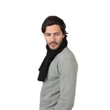 Barts Wilbert Scarf Black - 53 Degrees North 