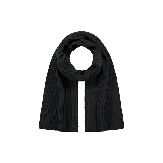 Barts Wilbert Scarf Black - 53 Degrees North 