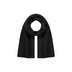 Barts Wilbert Scarf Black - 53 Degrees North 
