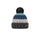 Barts Wilhelm Beanie Charcoal-Yellow-Cedar-Blue-Burgundy - 53 Degrees North 