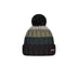 Barts Wilhelm Beanie Charcoal-Yellow-Cedar-Blue-Burgundy - 53 Degrees North 