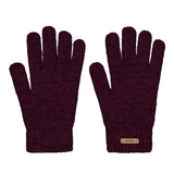 Barts Witzia Gloves Aubergine - 53 Degrees North