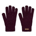 Barts Witzia Gloves Aubergine - 53 Degrees North