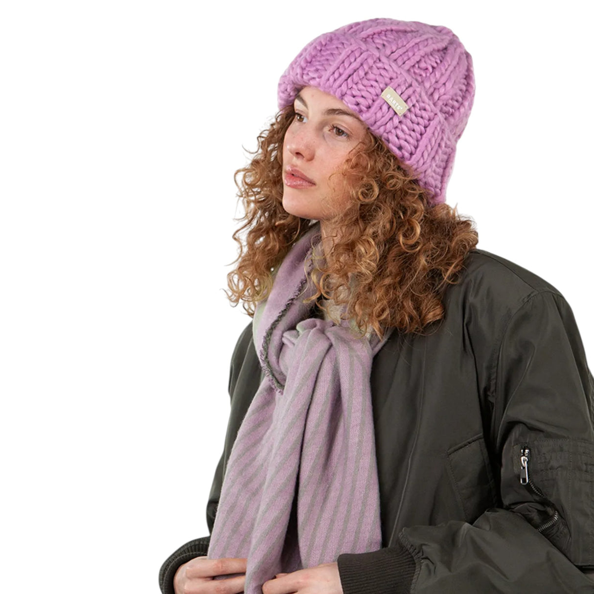 Barts Women's Hermitta Beanie Orchid-Burgundy-Blue-Pink - 53 Degrees North 