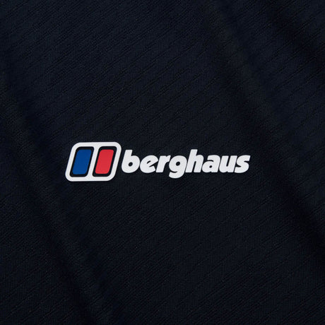 Berghaus Men's Dawdon Tech Tee Jet Black / Small-Jet Black / Medium-Jet Black / Large-Jet Black / X-Large - 53 Degrees North 