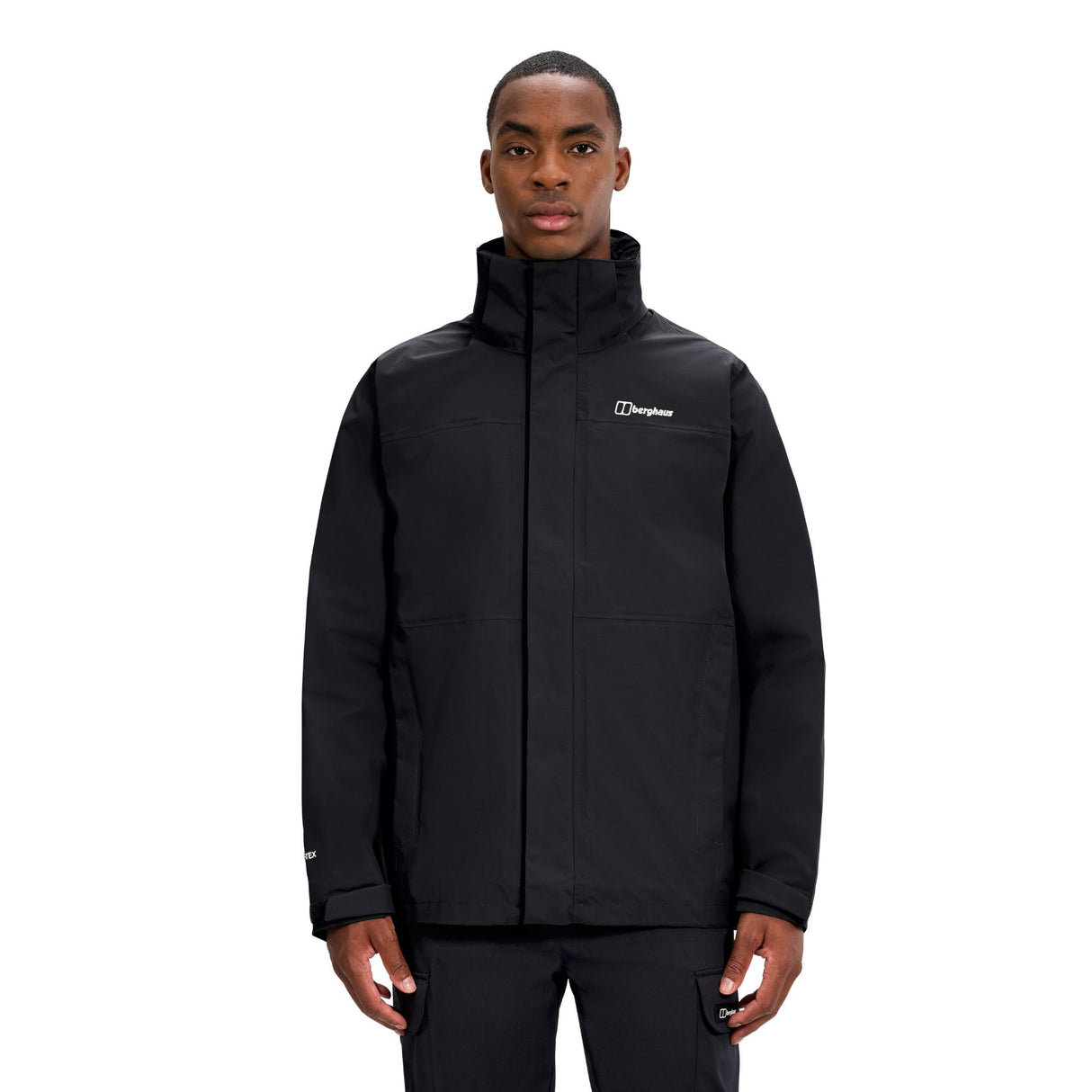 Berghaus Men's Hillwalker 2.0 InterActive GORE-TEX Jacket Black/Black / Small-Black/Black / Medium-Black/Black / Large-Black/Black / X-Large-Black/Black / XX-Large - 53 Degrees North 
