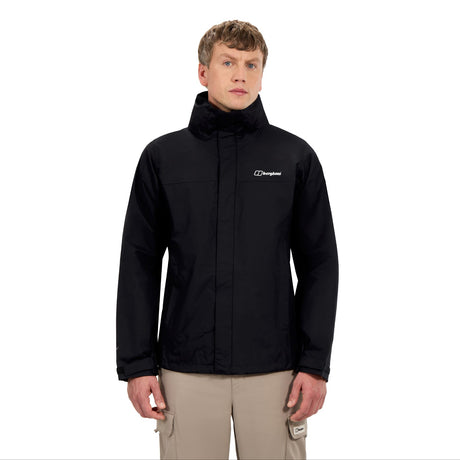Berghaus Men's RG Alpha 2.0 Waterproof Jacket Black/Black / Small-Black/Black / Medium-Black/Black / Large-Black/Black / X-Large-Black/Black / XX-Large - 53 Degrees North 