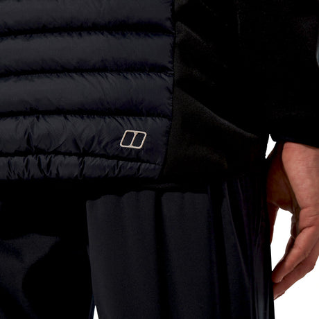 Berghaus Men's Vaskye Hooded Hybrid Jacket Black/Black / Small-Black/Black / Medium-Black/Black / Large-Black/Black / X-Large-Black/Black / XX-Large - 53 Degrees North 