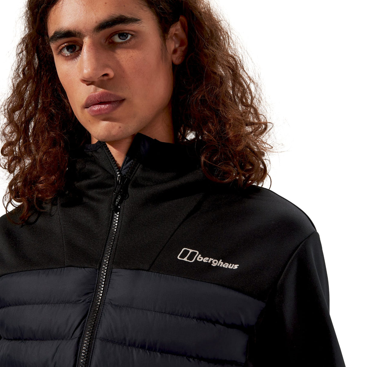 Berghaus Men's Vaskye Hooded Hybrid Jacket Black/Black / Small-Black/Black / Medium-Black/Black / Large-Black/Black / X-Large-Black/Black / XX-Large - 53 Degrees North 