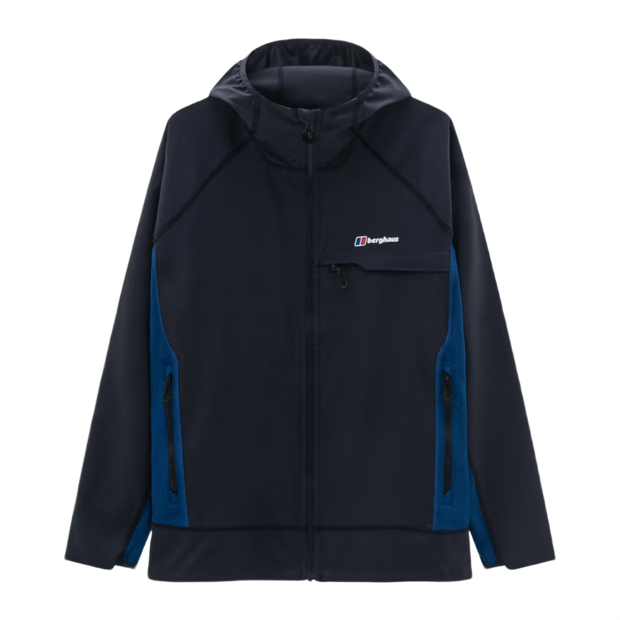 Berghaus Men's Wavertree Hooded Jacket Jet Black / Small-Jet Black / Medium-Jet Black / Large-Jet Black / X-Large - 53 Degrees North 