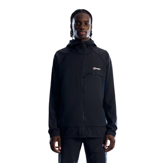 Berghaus Men's Wavertree Hooded Jacket Jet Black / Small-Jet Black / Medium-Jet Black / Large-Jet Black / X-Large - 53 Degrees North 