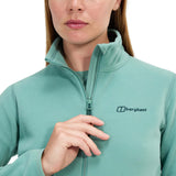 Berghaus Women's Prism 2.0 Micro Full Zip Interactive Light Terrain / X-Small-Light Terrain / Small-Light Terrain / Medium-Light Terrain / Large-Light Terrain / X-Large - 53 Degrees North 