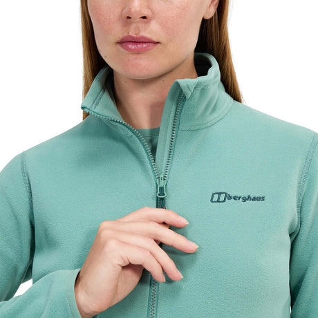 Berghaus Women's Prism 2.0 Micro Full Zip Interactive Light Terrain / X-Small-Light Terrain / Small-Light Terrain / Medium-Light Terrain / Large-Light Terrain / X-Large - 53 Degrees North 