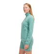 Berghaus Women's Prism 2.0 Micro Full Zip Interactive Light Terrain / X-Small-Light Terrain / Small-Light Terrain / Medium-Light Terrain / Large-Light Terrain / X-Large - 53 Degrees North 