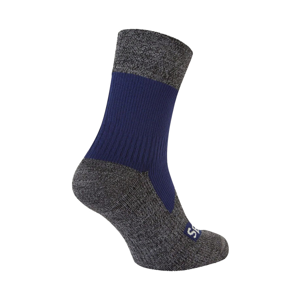 Seal Skinz Bircham Waterproof All Weather Ankle Length Sock #color_blue-grey-marl