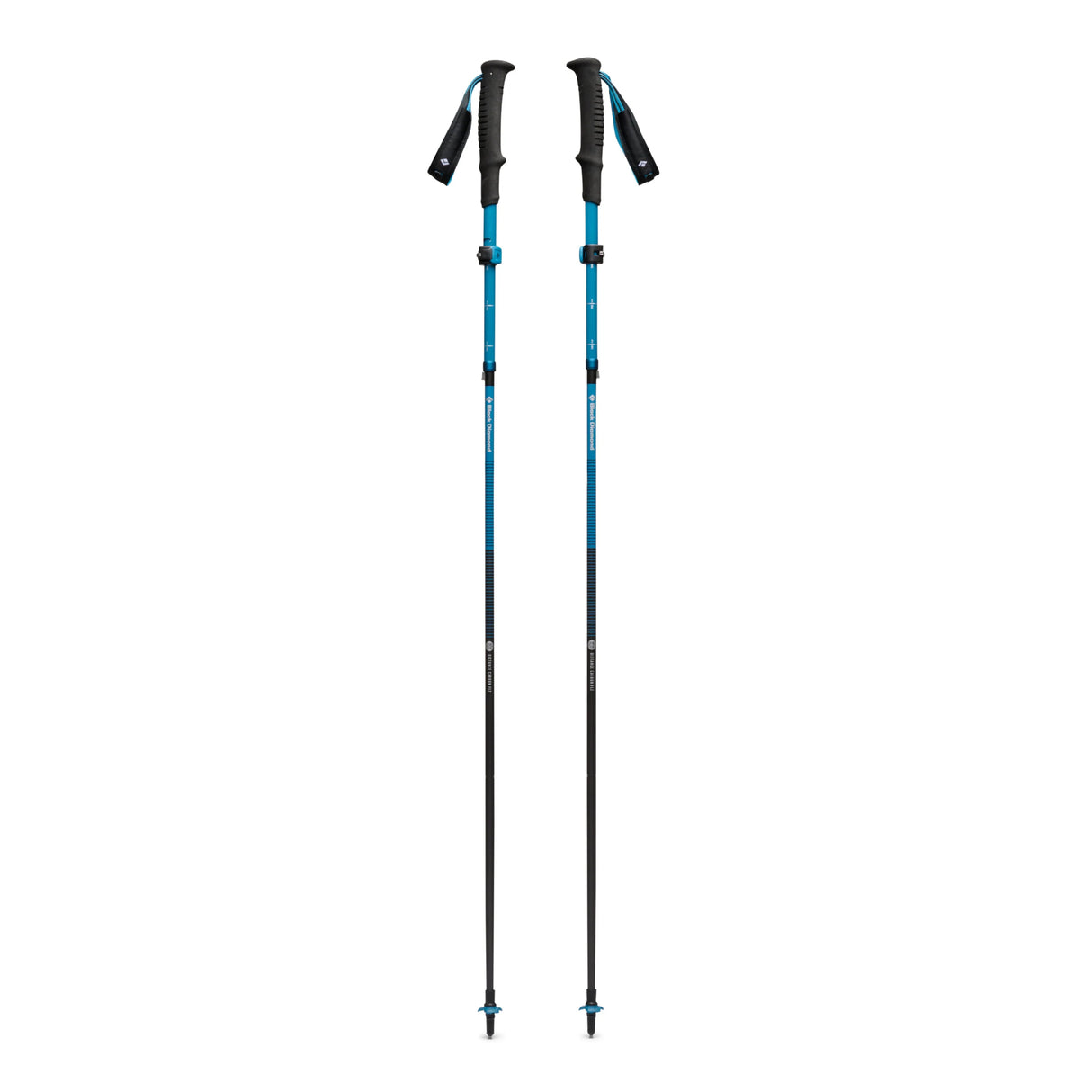 Black Diamond Distance Carbon FLZ Walking Poles Desert Sky / 110 cm - 53 Degrees North