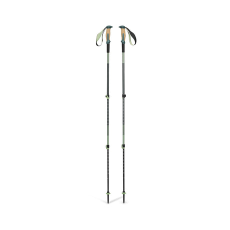 Black Diamond Trail Vista Shock Walking Poles Deep Woods - 53 Degrees North