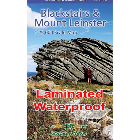 EastWest Mapping Blackstairs & Mount Leinster Waterproof Map Default Title #- 53 Degrees North 