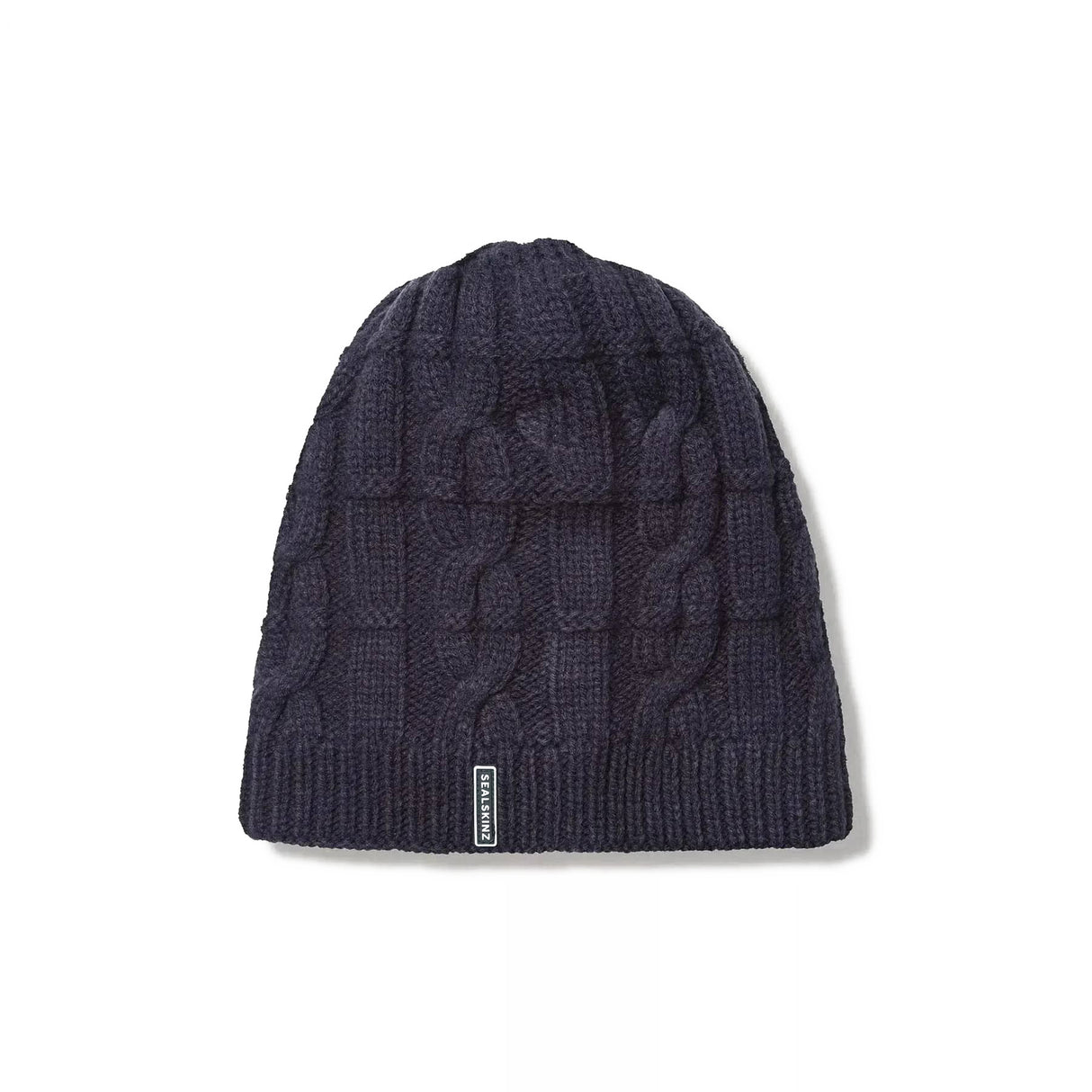 Sealskinz Blakeney Waterproof Cold Weather Cable Knit Beanie Grey Marl / Small/Medium-Grey Marl / Large/X-Large-Navy / Small/Medium-Navy / Large/X-Large-Grey Marl / XX-Large #- 53 Degrees North 