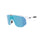 Bliz Hero Small Sunglasses Matt White / Brown Blue multi - 53 Degrees North 