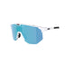 Bliz Hero Small Sunglasses Matt White / Brown Blue multi - 53 Degrees North 