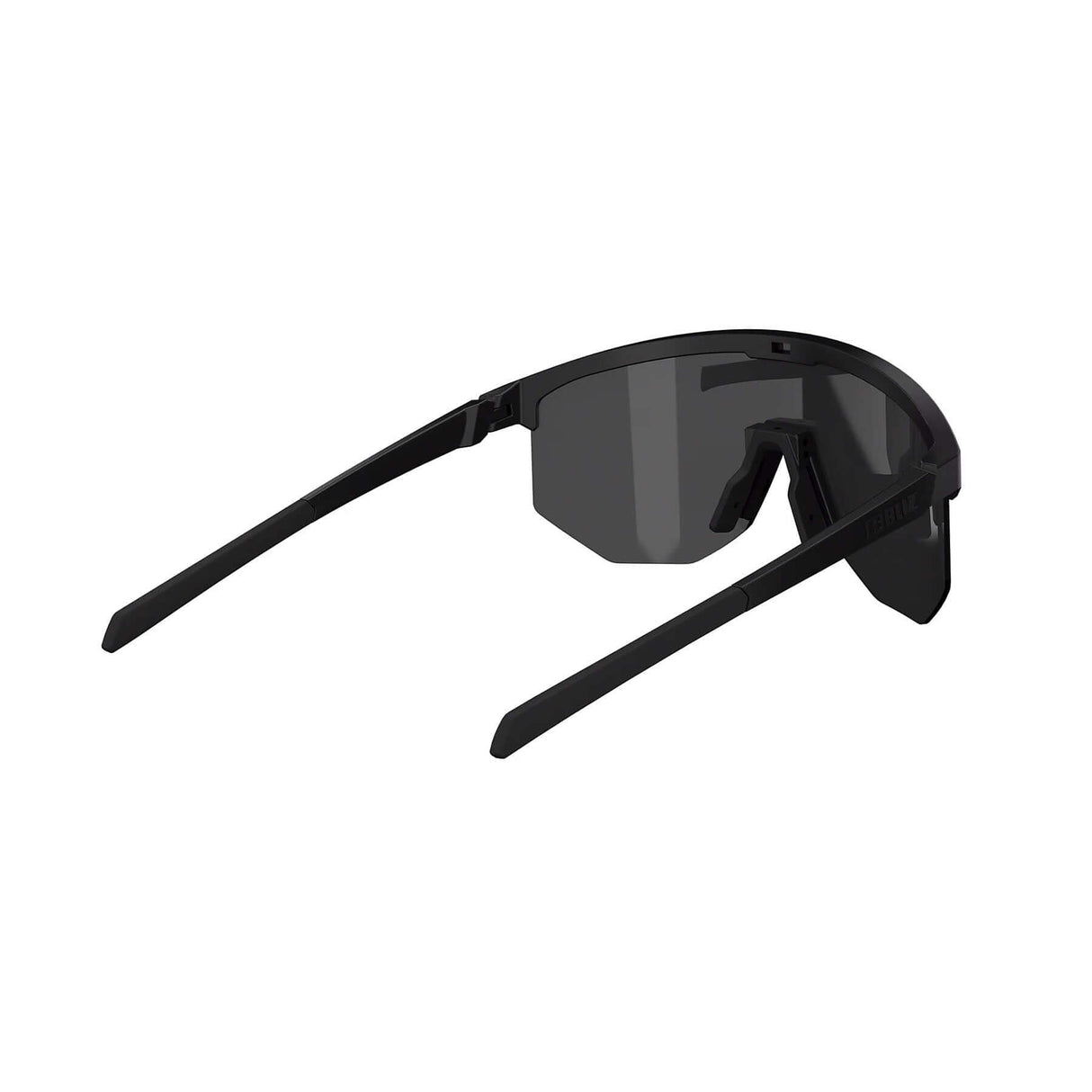 Bliz Hero Sunglasses Matte Black / Smoke Silver Mirror - 53 Degrees North 
