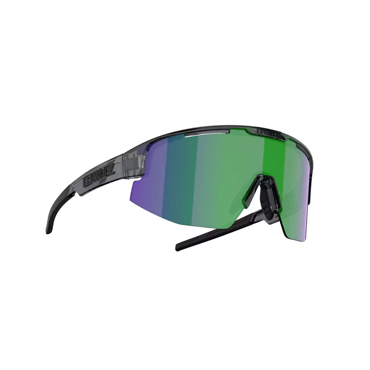 Bliz Matrix Sunglasses Crystal Black / Brown Green Multi - 53 Degrees North