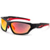 Bloc Beck Red Mirror Sunglasses Matt Black - 53 Degrees North 