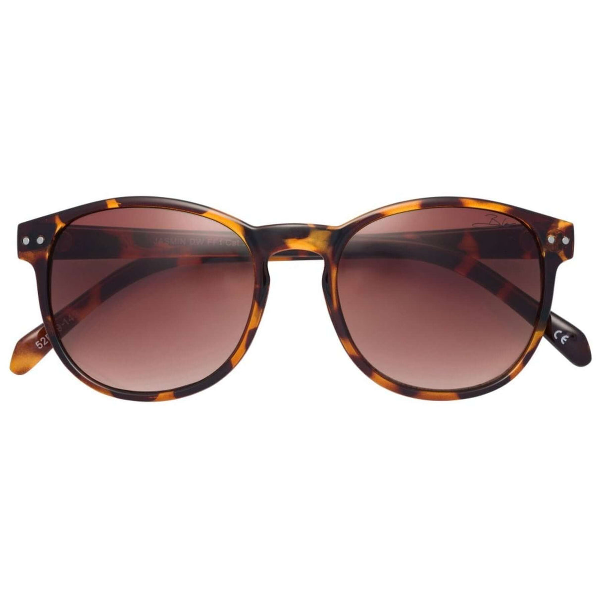 Bloc Jasmin Brown Grad Sunglasses Shiny Tort - 53 Degrees North 