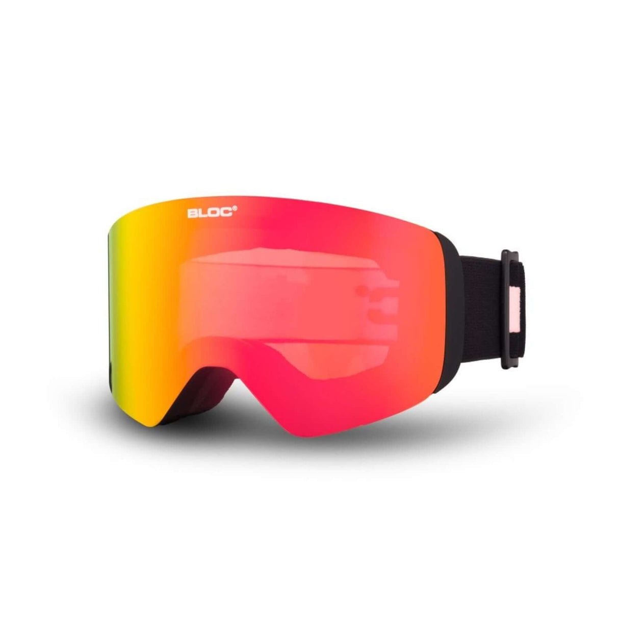 Bloc Thirty-Five Ski Goggles Matt Black/Brown Red Mirror-Matt Powder/Light Purple Mirror Silver - 53 Degrees North 