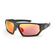 Bloc Twenty Five Red Mirror Sunglasses Matt Black - 53 Degrees North 