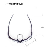 Bloc Twenty Five Red Mirror Sunglasses Matt Black - 53 Degrees North 