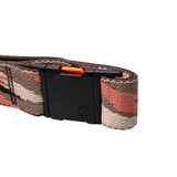 Arcade Brushstroke Slim Belt Coral / One Size-Mint / One Size #- 53 Degrees North 