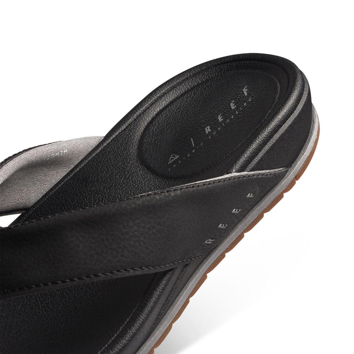 Reef Men's Cushion Bronzer Flip Flops Black/Gum / 8-Black/Gum / 9-Black/Gum / 10-Black/Gum / 11-Black/Gum / 12 #- 53 Degrees North 