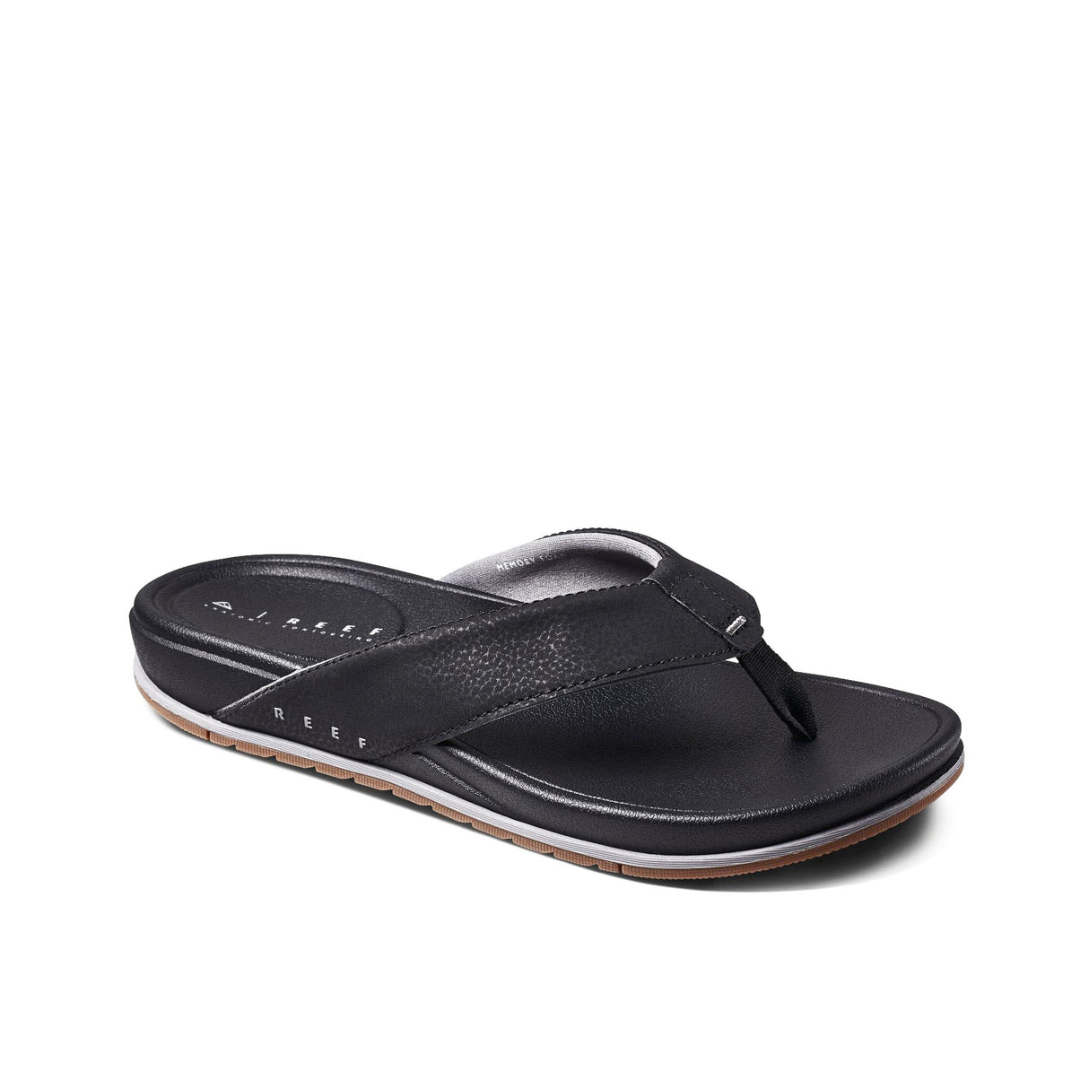 Reef Men's Cushion Bronzer Flip Flops Black/Gum / 8-Black/Gum / 9-Black/Gum / 10-Black/Gum / 11-Black/Gum / 12 #- 53 Degrees North 