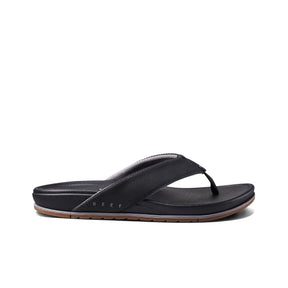 Reef Men's Cushion Bronzer Flip Flops Black/Gum / 8-Black/Gum / 9-Black/Gum / 10-Black/Gum / 11-Black/Gum / 12 #- 53 Degrees North 