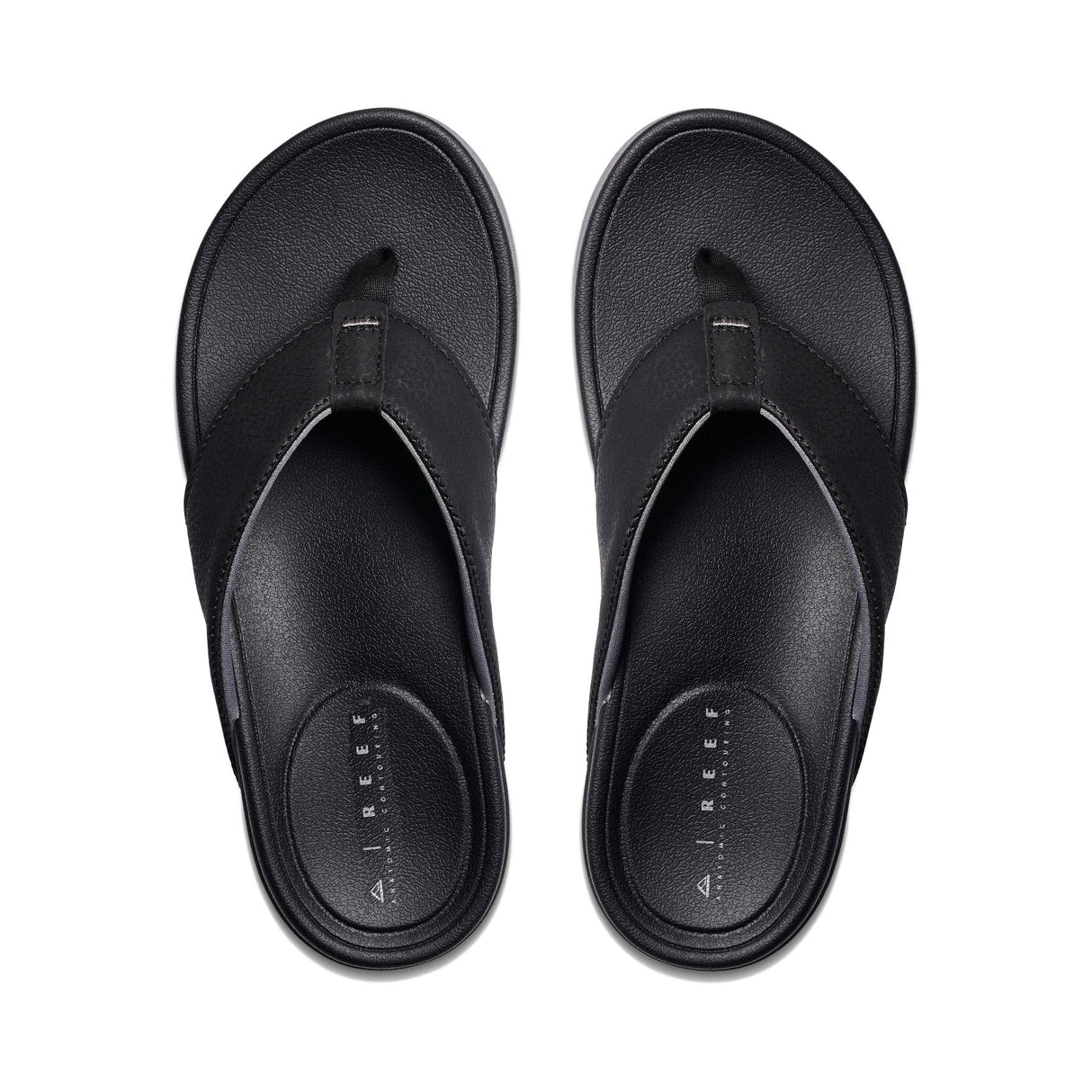 Reef Men's Cushion Bronzer Flip Flops Black/Gum / 8-Black/Gum / 9-Black/Gum / 10-Black/Gum / 11-Black/Gum / 12 #- 53 Degrees North 