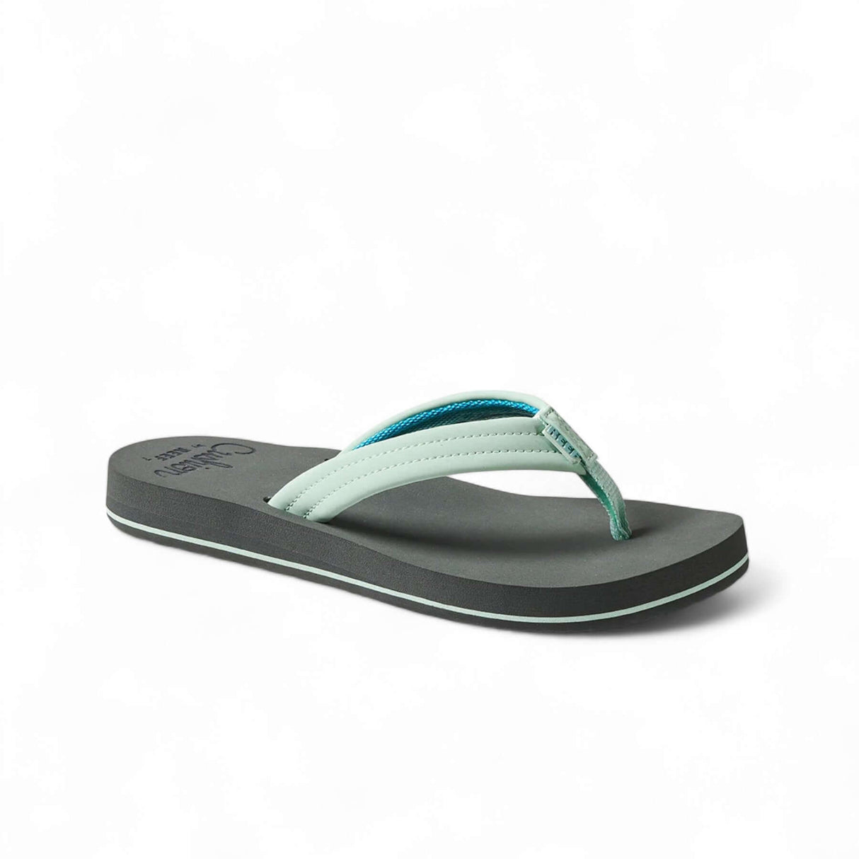 Reef Women's Reef Cushion Breeze Flip Flops Grey/Mint / 4-Grey/Mint / 5-Grey/Mint / 6-Grey/Mint / 7-Grey/Mint / 8 #- 53 Degrees North 