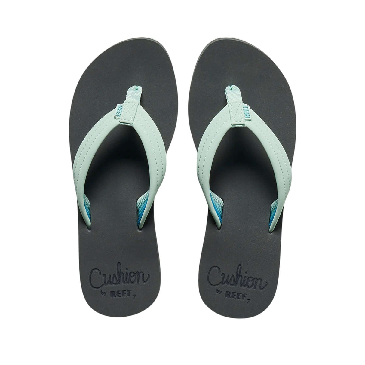 Reef Women's Reef Cushion Breeze Flip Flops Grey/Mint / 4-Grey/Mint / 5-Grey/Mint / 6-Grey/Mint / 7-Grey/Mint / 8 #- 53 Degrees North 