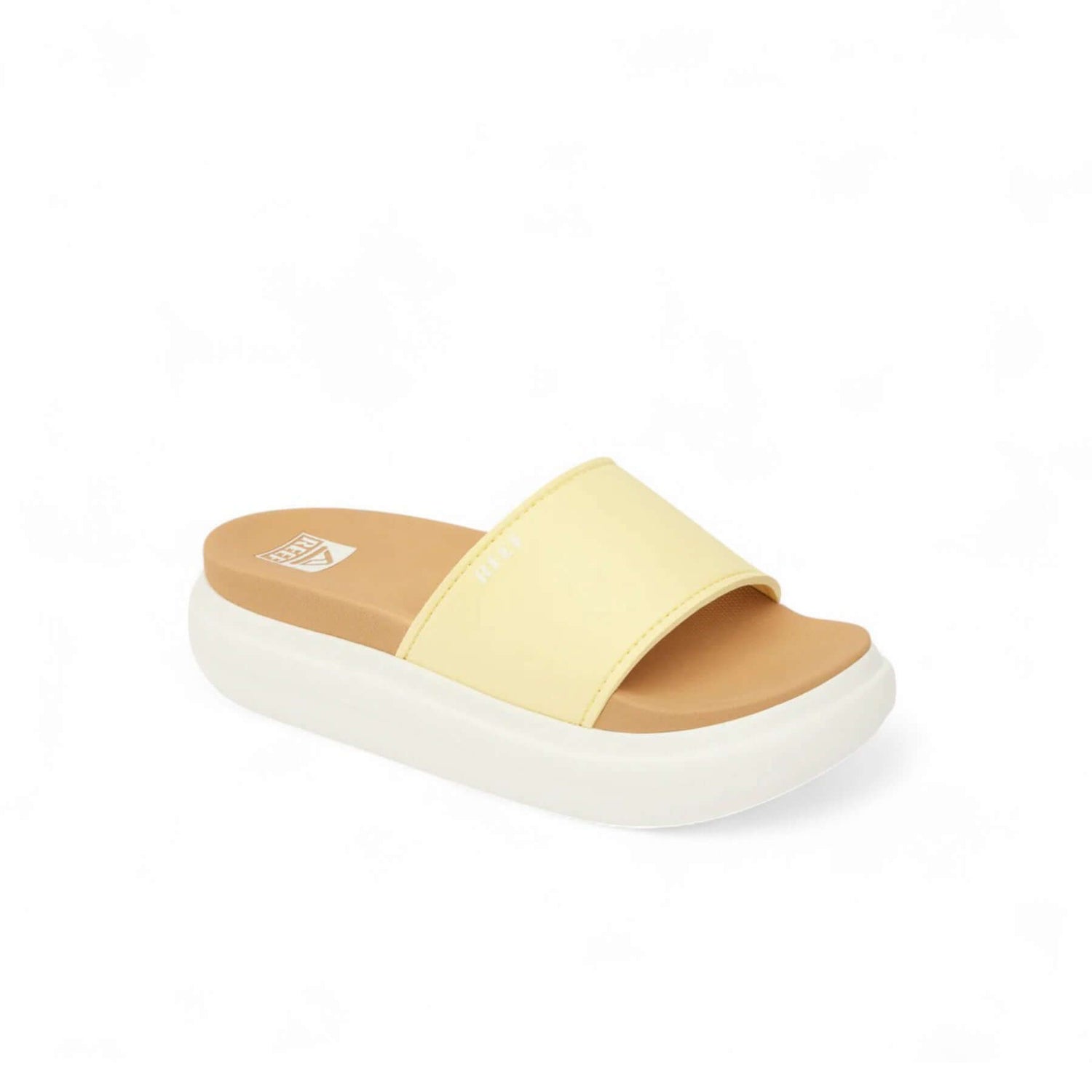 Reef Women's Cushion Bondi Bay Slides Pale Banana / 3.5-Pale Banana / 4.5-Pale Banana / 5.5-Pale Banana / 6.5-Pale Banana / 7.5 #- 53 Degrees North 