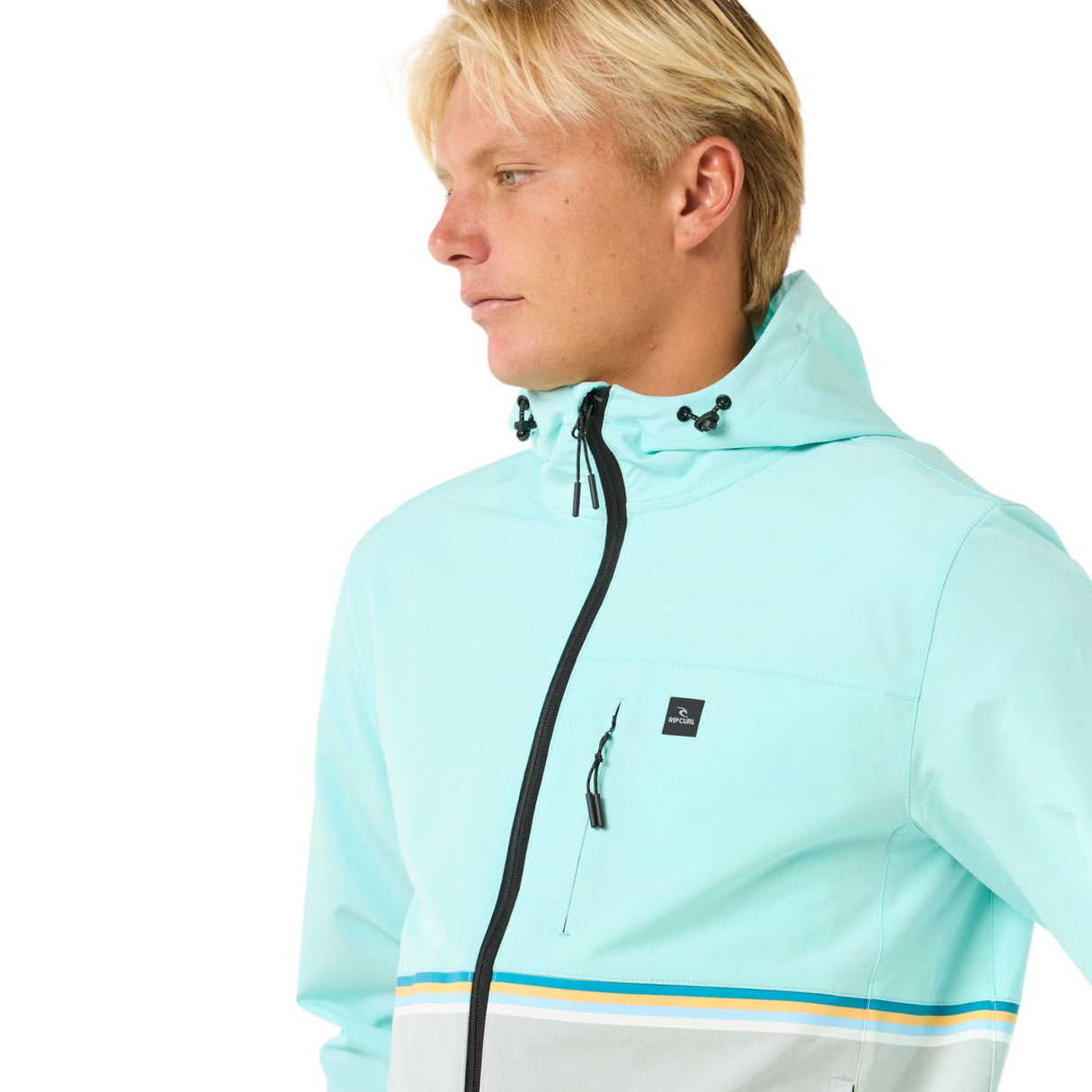 Ripcurl Men's Anti Series Elite Jacket Black / Small-Black / Medium-Black / Large-Black / X-Large-Light Aqua / Small #- 53 Degrees North 