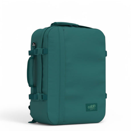 Cabin Zero Classic Cabin Backpack 44L Meadow Green-Lovestruck Pink-Infinity Blue-Sunny Day-Absolute Black #- 53 Degrees North 