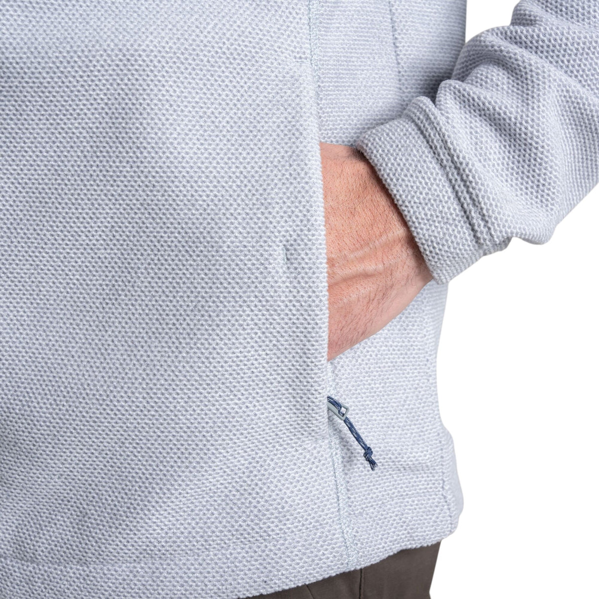 Craghoppers Men's Souther Fleece Jacket Cloud Grey / Small-Cloud Grey / Medium-Cloud Grey / Large-Cloud Grey / X-Large-Cloud Grey / XX-Large #- 53 Degrees North 