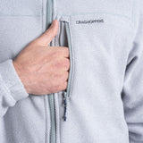 Craghoppers Men's Souther Fleece Jacket Cloud Grey / Small-Cloud Grey / Medium-Cloud Grey / Large-Cloud Grey / X-Large-Cloud Grey / XX-Large #- 53 Degrees North 