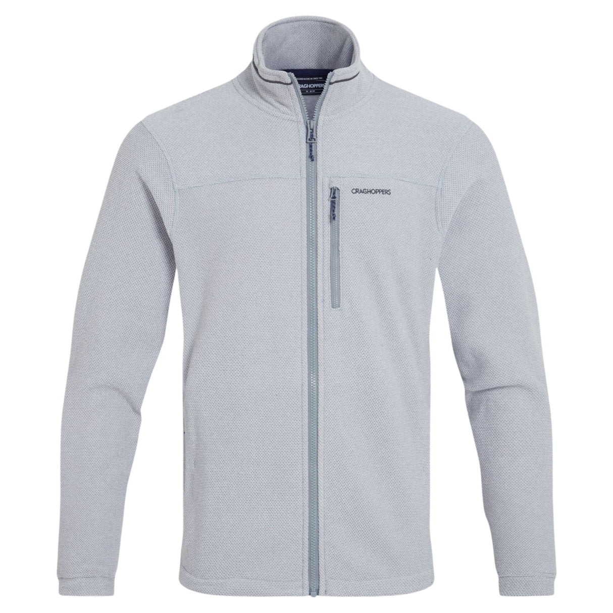 Craghoppers Men's Souther Fleece Jacket Cloud Grey / Small-Cloud Grey / Medium-Cloud Grey / Large-Cloud Grey / X-Large-Cloud Grey / XX-Large #- 53 Degrees North 