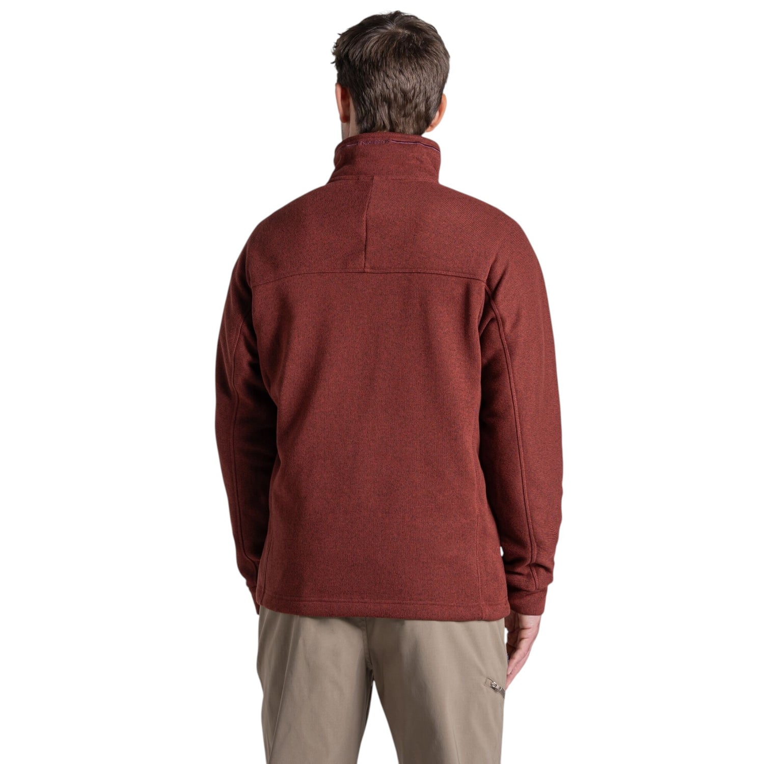 Craghoppers Men's Torney Half Zip Fleece Red Jasper / Small-Red Jasper / Medium-Red Jasper / Large-Red Jasper / X-Large-Red Jasper / XX-Large #- 53 Degrees North 