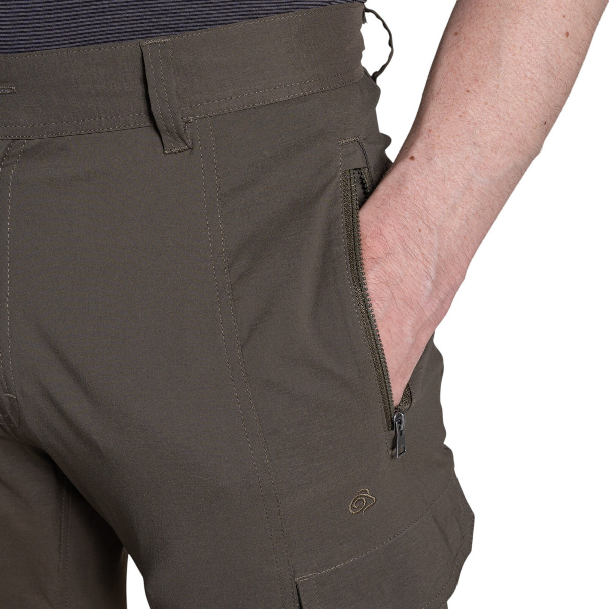 Craghoppers Men's Kiwi Pro Cargo Trousers Woodland Green / Small / Regular-Woodland Green / Medium / Regular-Woodland Green / Large / Regular-Woodland Green / X-Large / Regular-Woodland Green / XX-Large / Regular #- 53 Degrees North 