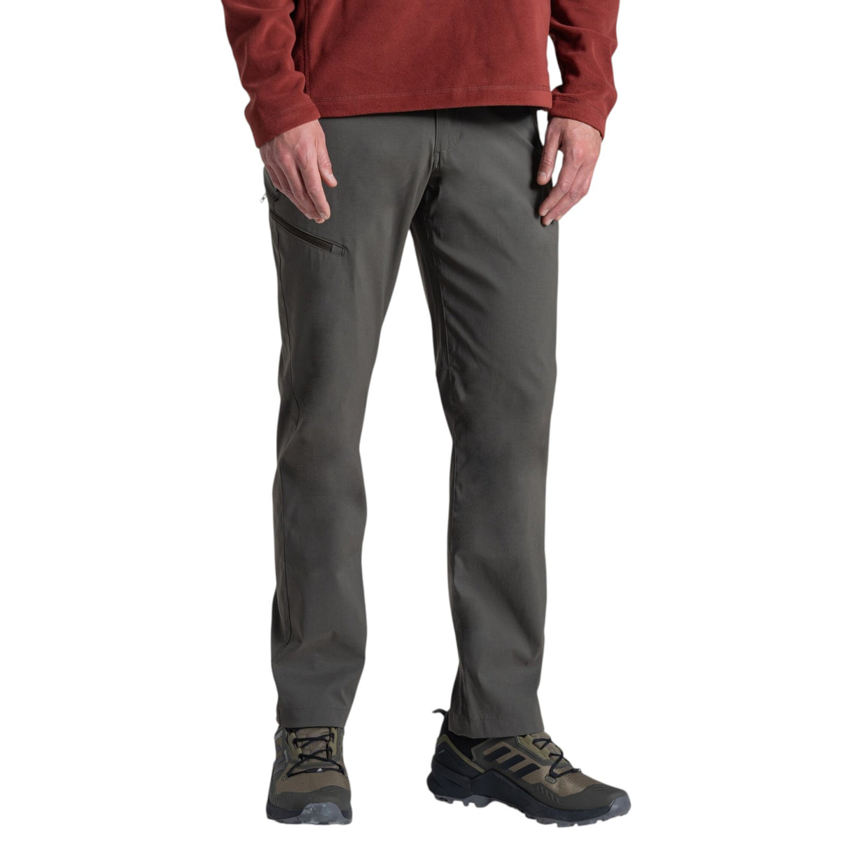 Craghoppers Men's Kiwi Pro Trousers Dark Lead / Small / Long-Dark Lead / Medium / Long-Dark Lead / Large / Long-Dark Lead / X-Large / Long-Dark Lead / XX-Large / Long #- 53 Degrees North 